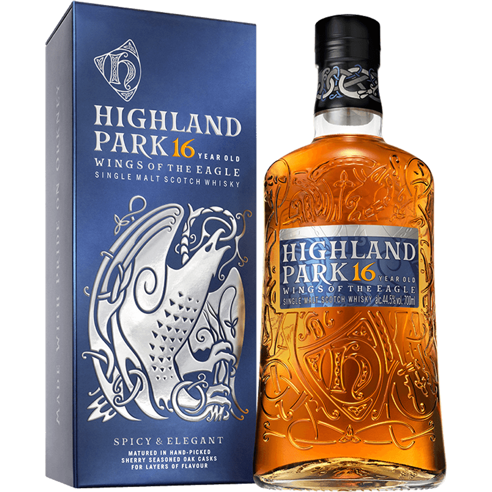 HIGHLAND PARK 16YRS WINGS OF THE EAGLE 70CL